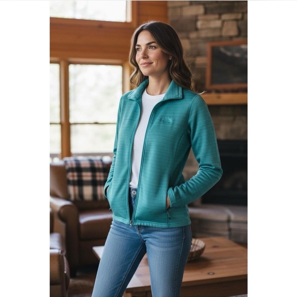 Northface Women’s Performance Fleece Sweater - 3/4 Quarter zip - Xl